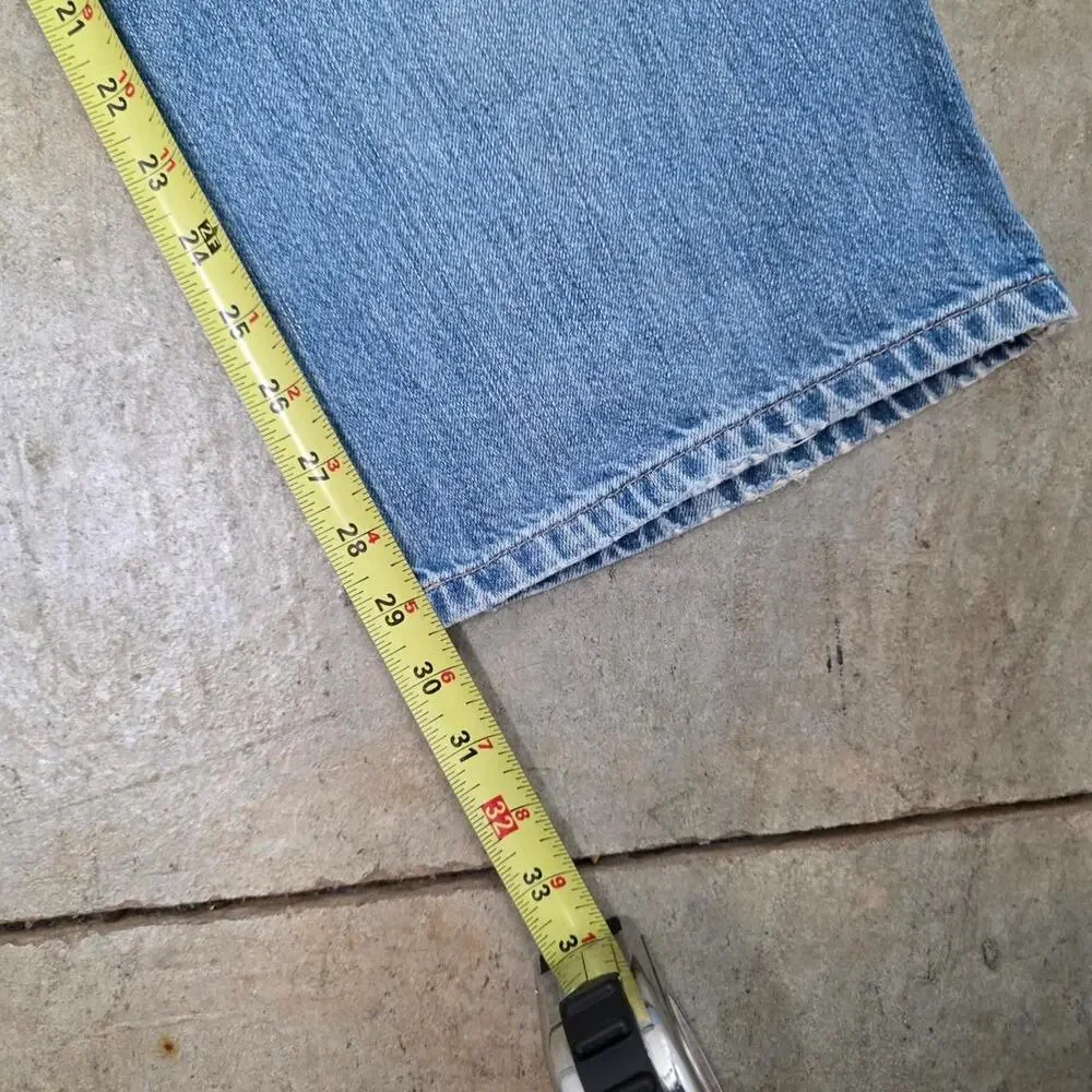 Vintage Polo Ralph Lauren Denim Blue Jeans (35x30)